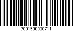 Código de barras (EAN, GTIN, SKU, ISBN): '7891530330711'