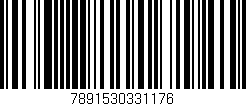 Código de barras (EAN, GTIN, SKU, ISBN): '7891530331176'