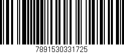 Código de barras (EAN, GTIN, SKU, ISBN): '7891530331725'