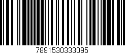 Código de barras (EAN, GTIN, SKU, ISBN): '7891530333095'