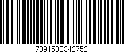 Código de barras (EAN, GTIN, SKU, ISBN): '7891530342752'