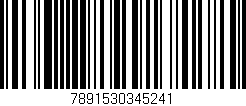 Código de barras (EAN, GTIN, SKU, ISBN): '7891530345241'