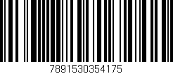 Código de barras (EAN, GTIN, SKU, ISBN): '7891530354175'