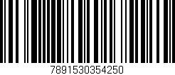 Código de barras (EAN, GTIN, SKU, ISBN): '7891530354250'