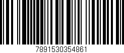 Código de barras (EAN, GTIN, SKU, ISBN): '7891530354861'