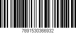 Código de barras (EAN, GTIN, SKU, ISBN): '7891530366932'