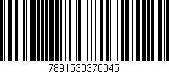 Código de barras (EAN, GTIN, SKU, ISBN): '7891530370045'