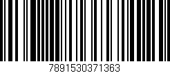 Código de barras (EAN, GTIN, SKU, ISBN): '7891530371363'