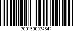 Código de barras (EAN, GTIN, SKU, ISBN): '7891530374647'