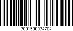 Código de barras (EAN, GTIN, SKU, ISBN): '7891530374784'