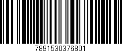 Código de barras (EAN, GTIN, SKU, ISBN): '7891530376801'