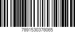 Código de barras (EAN, GTIN, SKU, ISBN): '7891530378065'