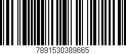 Código de barras (EAN, GTIN, SKU, ISBN): '7891530389665'