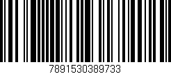 Código de barras (EAN, GTIN, SKU, ISBN): '7891530389733'