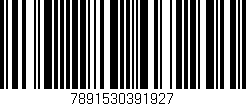 Código de barras (EAN, GTIN, SKU, ISBN): '7891530391927'