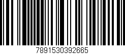 Código de barras (EAN, GTIN, SKU, ISBN): '7891530392665'