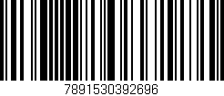 Código de barras (EAN, GTIN, SKU, ISBN): '7891530392696'