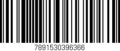 Código de barras (EAN, GTIN, SKU, ISBN): '7891530396366'