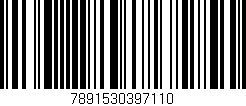 Código de barras (EAN, GTIN, SKU, ISBN): '7891530397110'