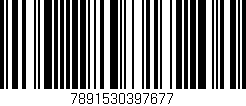 Código de barras (EAN, GTIN, SKU, ISBN): '7891530397677'