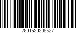 Código de barras (EAN, GTIN, SKU, ISBN): '7891530399527'
