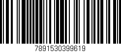 Código de barras (EAN, GTIN, SKU, ISBN): '7891530399619'