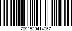 Código de barras (EAN, GTIN, SKU, ISBN): '7891530414367'