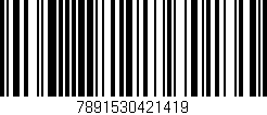 Código de barras (EAN, GTIN, SKU, ISBN): '7891530421419'