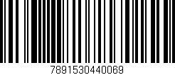 Código de barras (EAN, GTIN, SKU, ISBN): '7891530440069'