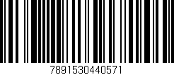 Código de barras (EAN, GTIN, SKU, ISBN): '7891530440571'