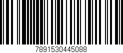 Código de barras (EAN, GTIN, SKU, ISBN): '7891530445088'