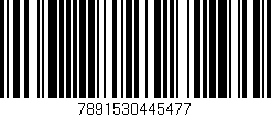Código de barras (EAN, GTIN, SKU, ISBN): '7891530445477'
