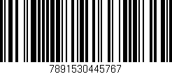 Código de barras (EAN, GTIN, SKU, ISBN): '7891530445767'