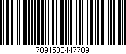 Código de barras (EAN, GTIN, SKU, ISBN): '7891530447709'