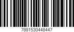 Código de barras (EAN, GTIN, SKU, ISBN): '7891530448447'