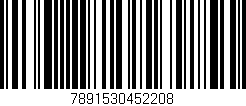 Código de barras (EAN, GTIN, SKU, ISBN): '7891530452208'