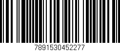 Código de barras (EAN, GTIN, SKU, ISBN): '7891530452277'