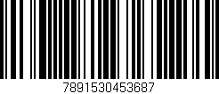 Código de barras (EAN, GTIN, SKU, ISBN): '7891530453687'