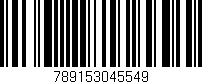 Código de barras (EAN, GTIN, SKU, ISBN): '789153045549'