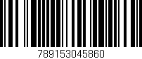 Código de barras (EAN, GTIN, SKU, ISBN): '789153045860'