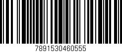 Código de barras (EAN, GTIN, SKU, ISBN): '7891530460555'