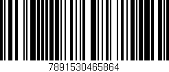 Código de barras (EAN, GTIN, SKU, ISBN): '7891530465864'