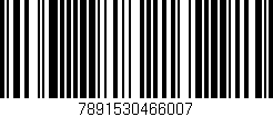 Código de barras (EAN, GTIN, SKU, ISBN): '7891530466007'