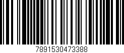 Código de barras (EAN, GTIN, SKU, ISBN): '7891530473388'
