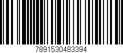 Código de barras (EAN, GTIN, SKU, ISBN): '7891530483394'