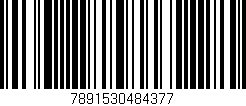 Código de barras (EAN, GTIN, SKU, ISBN): '7891530484377'