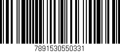 Código de barras (EAN, GTIN, SKU, ISBN): '7891530550331'