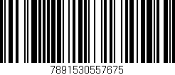 Código de barras (EAN, GTIN, SKU, ISBN): '7891530557675'