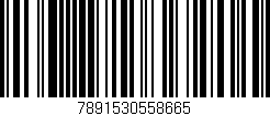 Código de barras (EAN, GTIN, SKU, ISBN): '7891530558665'