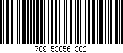 Código de barras (EAN, GTIN, SKU, ISBN): '7891530561382'